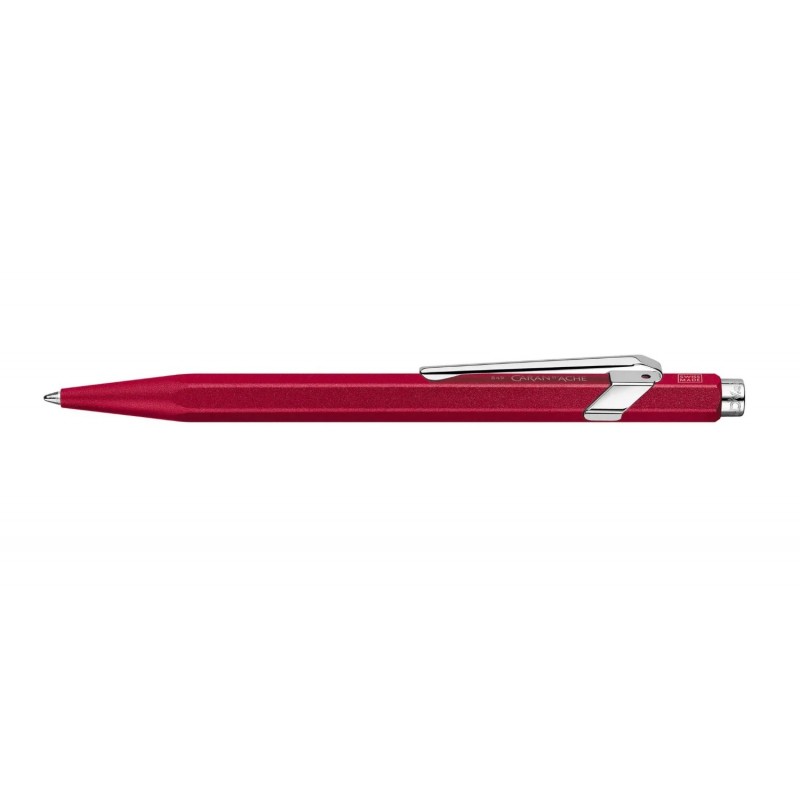 Caran d'Ache  849 COLORMAT-X 金屬紅色原子筆