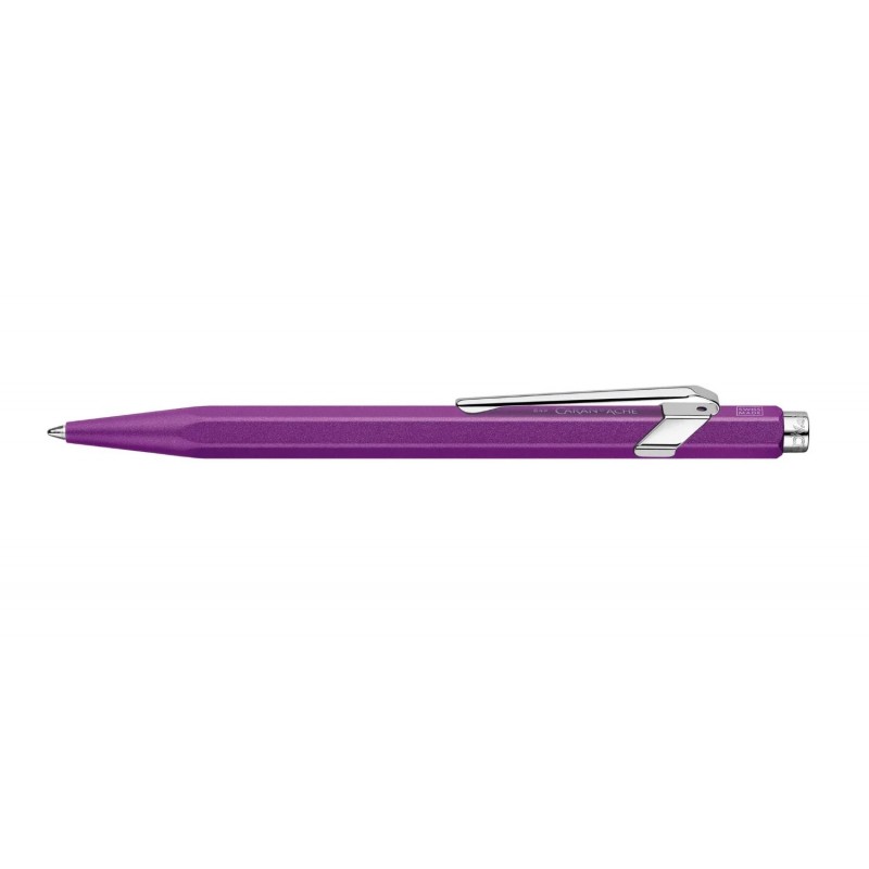 Caran d'Ache  849 COLORMAT-X 金屬紫色原子筆